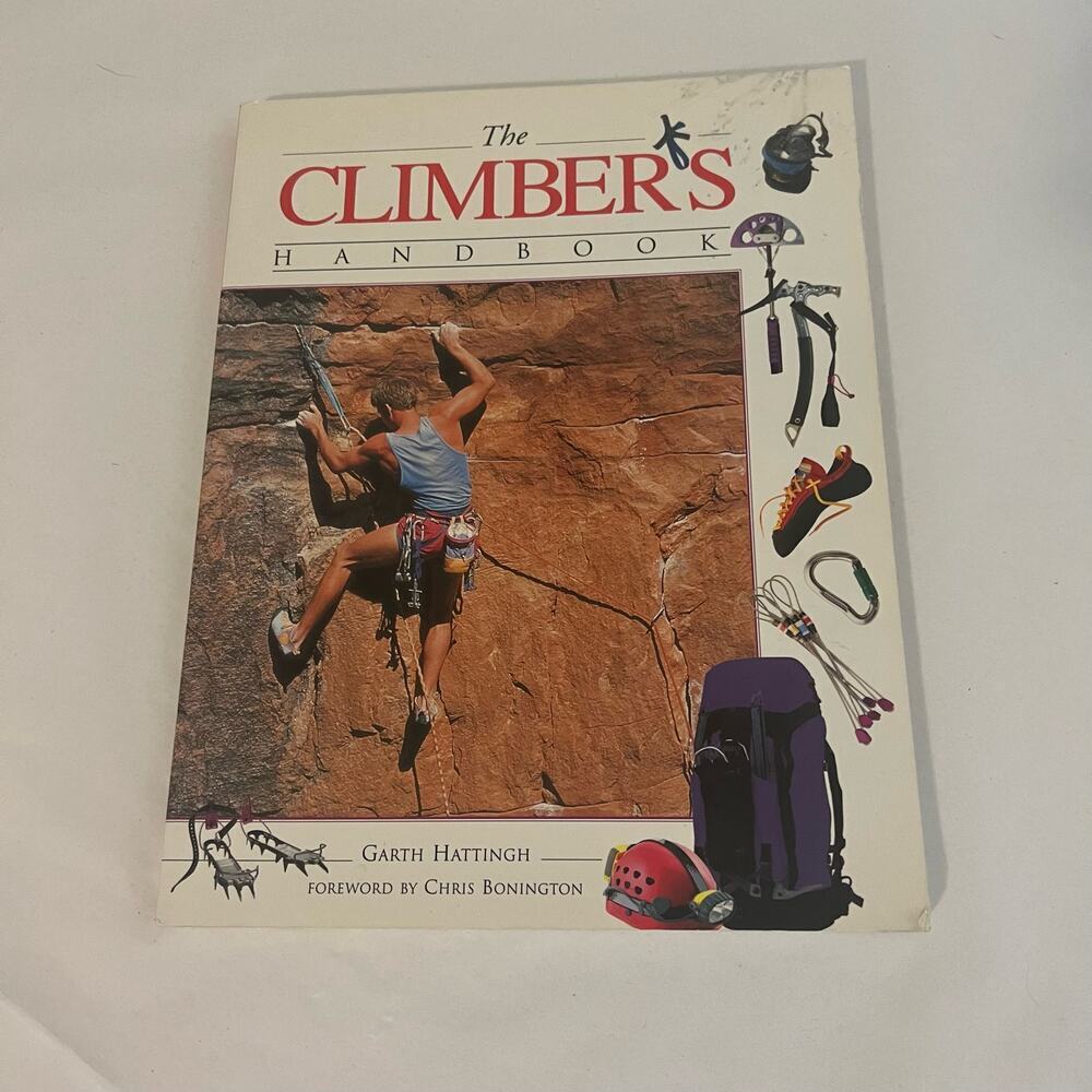 The Climbers Handbook softback book Garath Hattingh